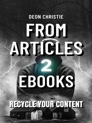 cover image of From Articles to Profitable eBooks